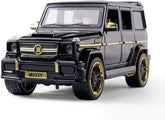 Mercedes-benz G65 Model Die-cast Pull Back Car 1:24 Zinc Alloy Children's Toy with Real Sound and Lights Christmas Gifts for Boys / AMZ